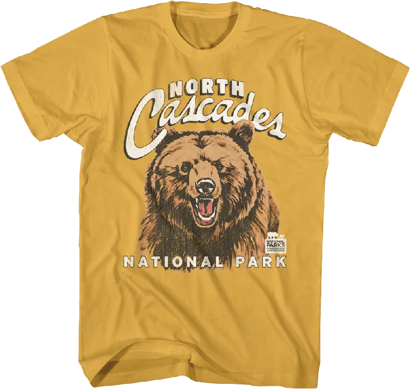 Grizzly Bear North Cascades National Park T-Shirt