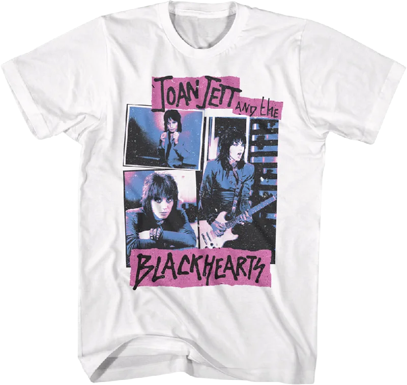 Collage Joan Jett And The Blackhearts T-Shirt