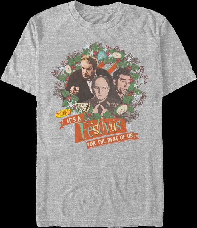 Festivus Collage Seinfeld T-Shirt