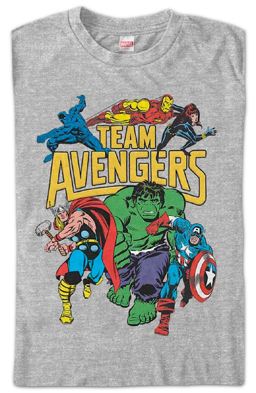 Team Avengers Marvel Comics T-Shirt