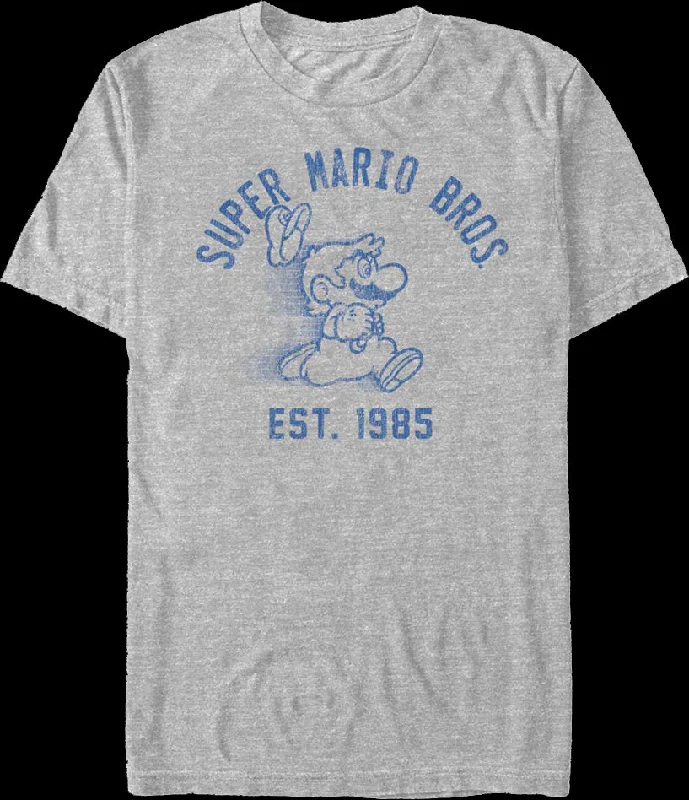 Retro Super Mario Bros. Est. 1985 Nintendo T-Shirt