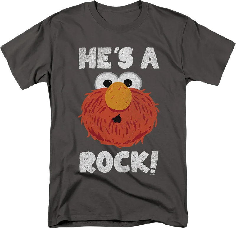 Elmo He's A Rock Sesame Street T-Shirt