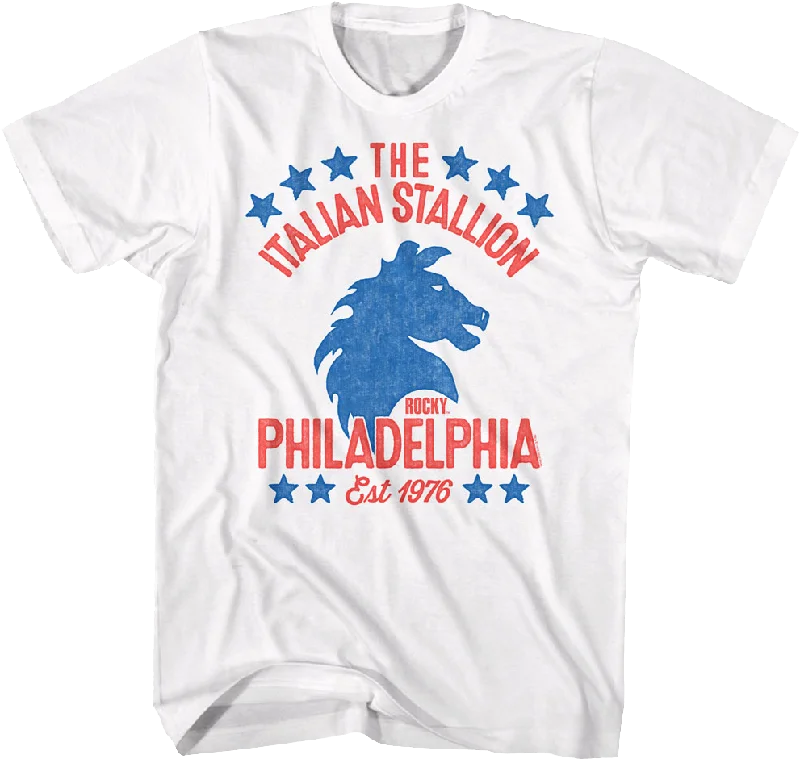 Italian Stallion Stars Rocky T-Shirt