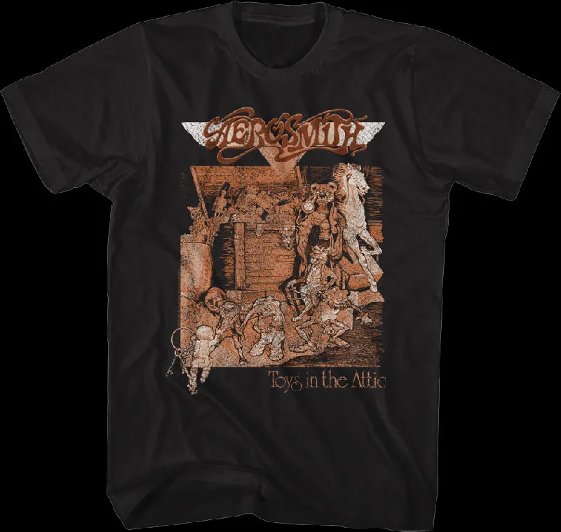 Toys In The Attic Album Cover Aerosmith T-Shirt