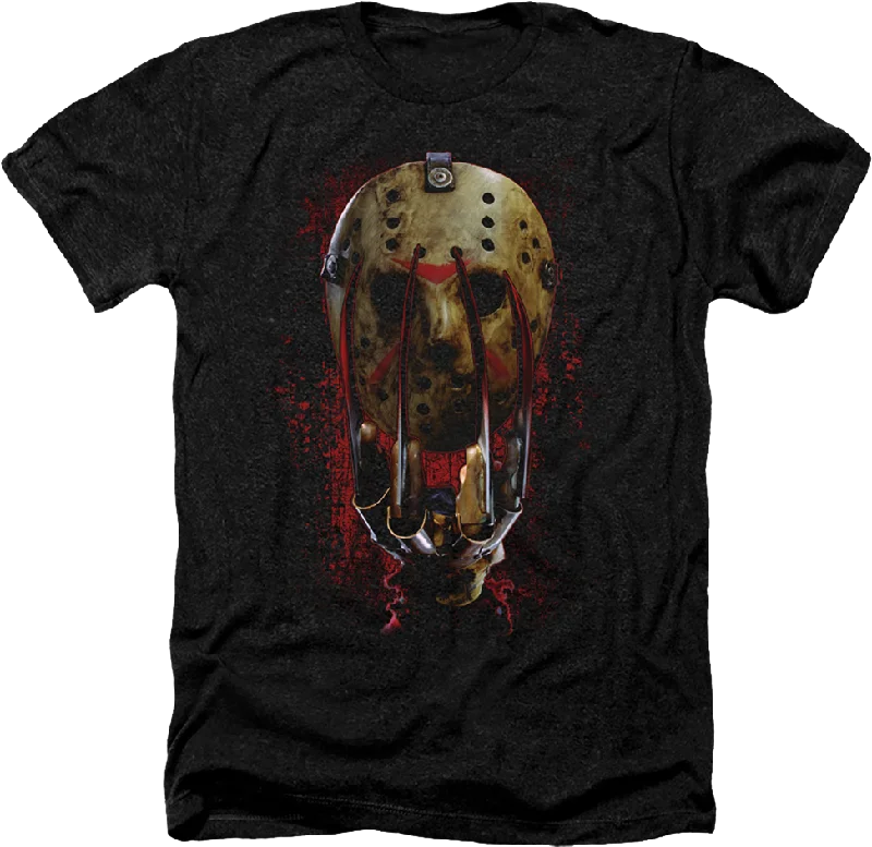 Vintage Glove And Mask Freddy vs. Jason T-Shirt