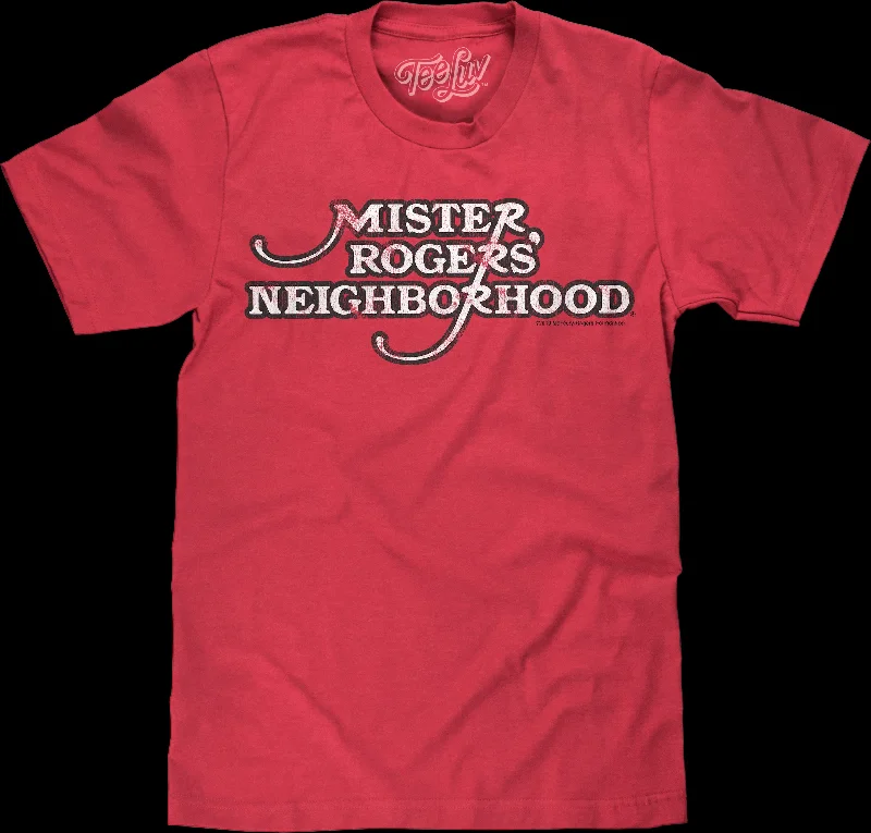 Vintage Logo Mr. Rogers T-Shirt