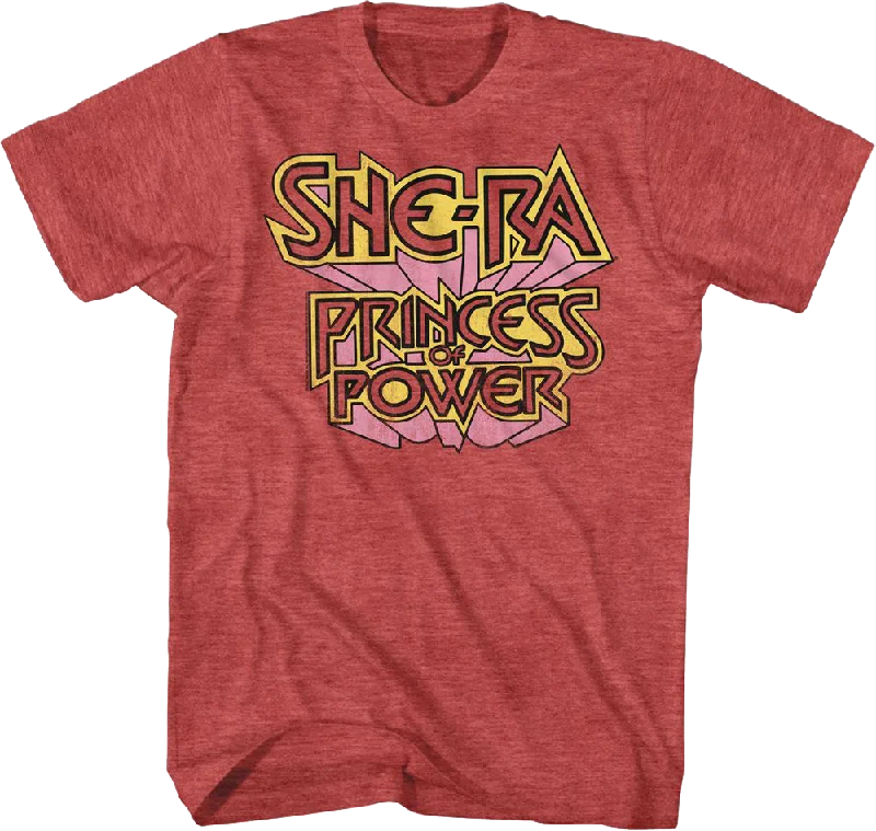 She-Ra Princess of Power Logo Masters of the Universe T-Shirt