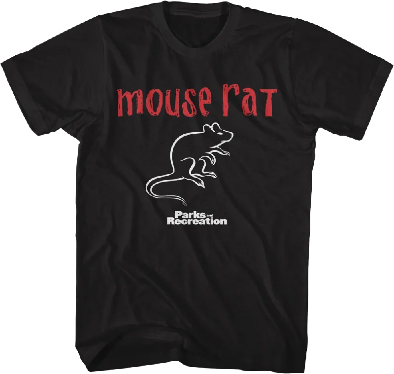 Mouse Rat Logo Parks and Recreation T-Shirt