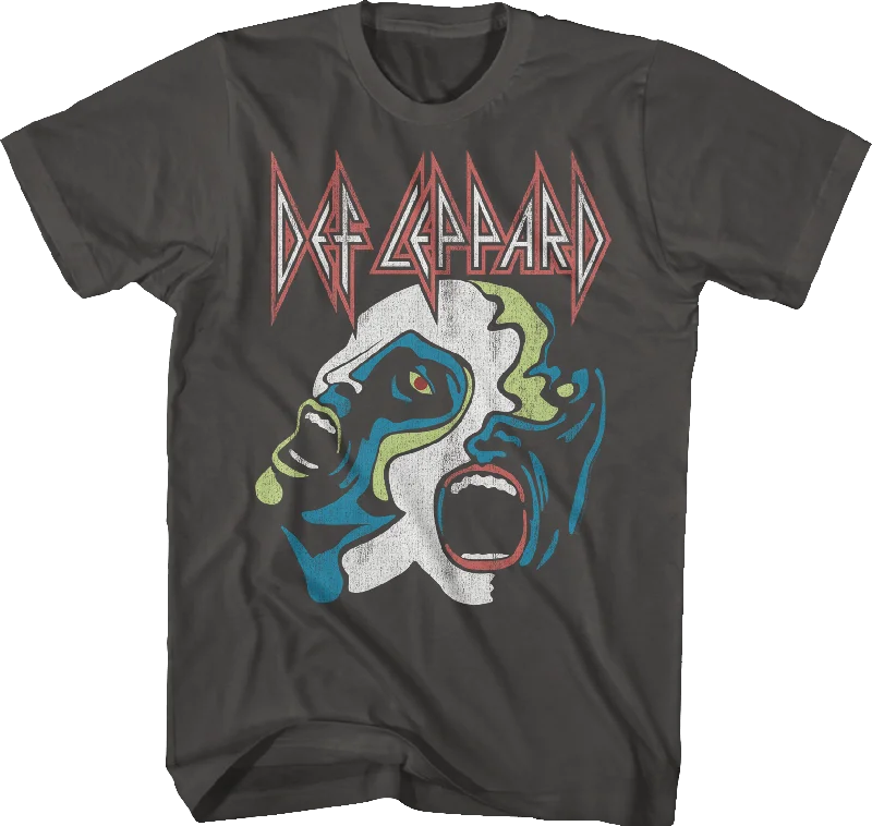 Hysteria Faces Def Leppard T-Shirt