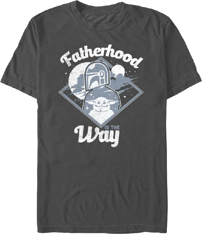 Fatherhood Is The Way The Mandalorian Star Wars T-Shirt