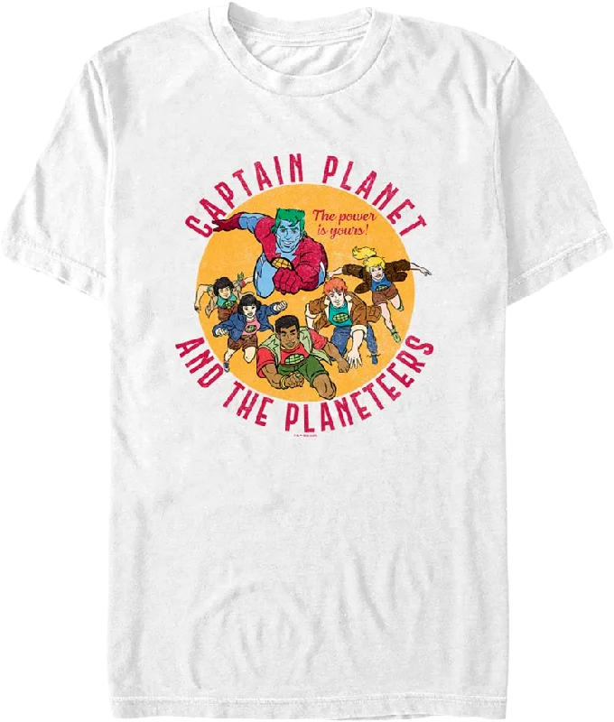 The Power Is Yours Captain Planet T-Shirt