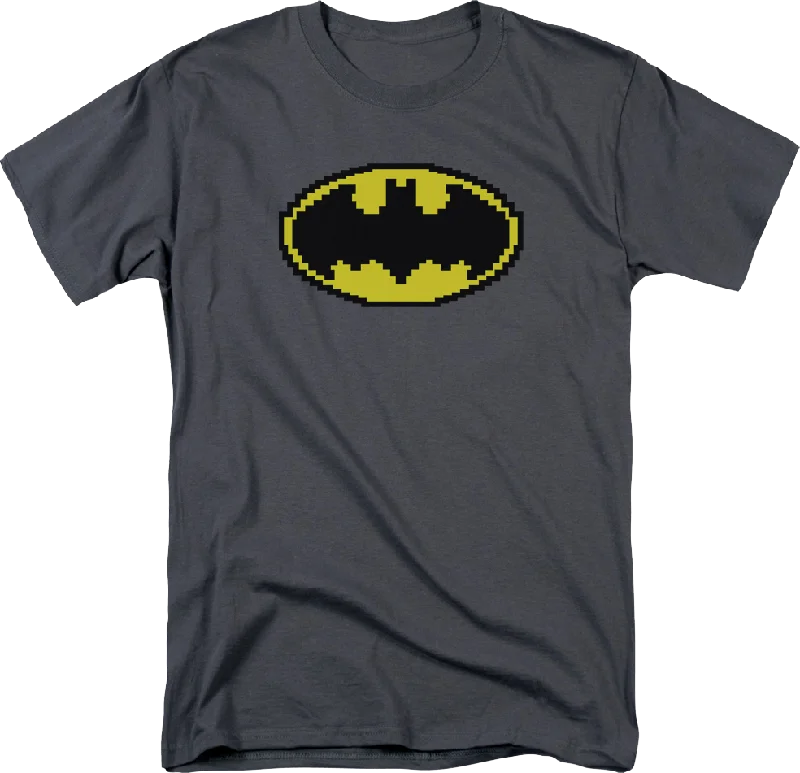 Batman Pixel Symbol DC Comics T-Shirt