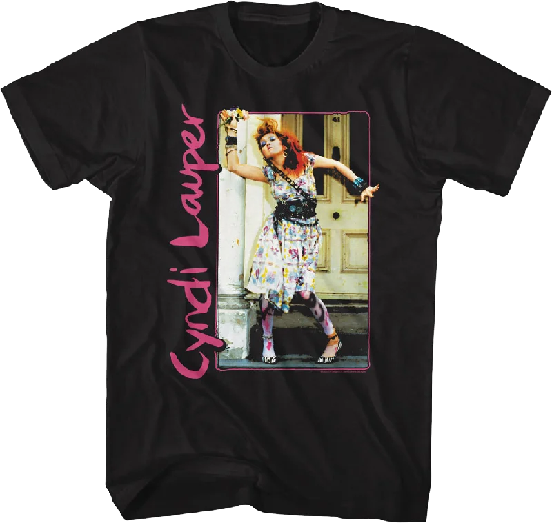 Unusual Pose Cyndi Lauper T-Shirt