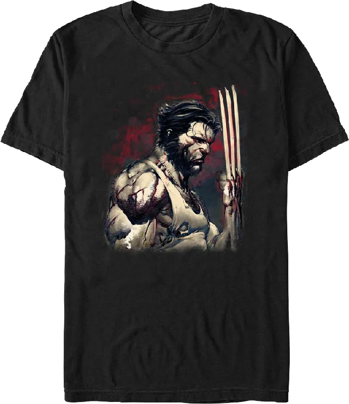 Wolverine Blood And Steel Marvel Comics T-Shirt