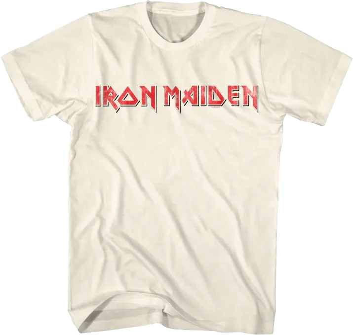 Vintage Logo Iron Maiden T-Shirt