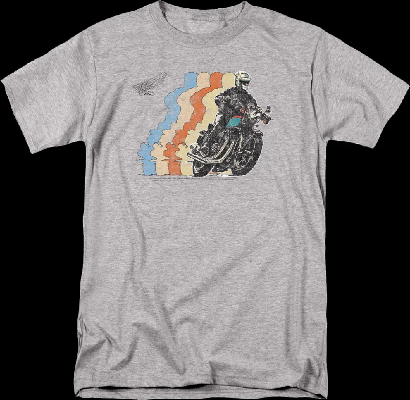 Retro Motorcycle Honda T-Shirt