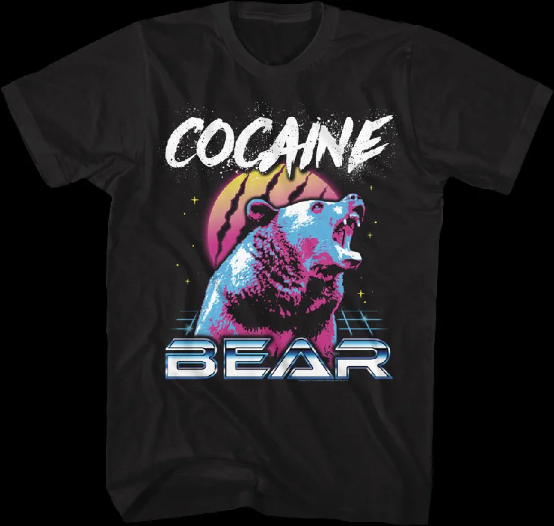 Retro Cocaine Bear T-Shirt