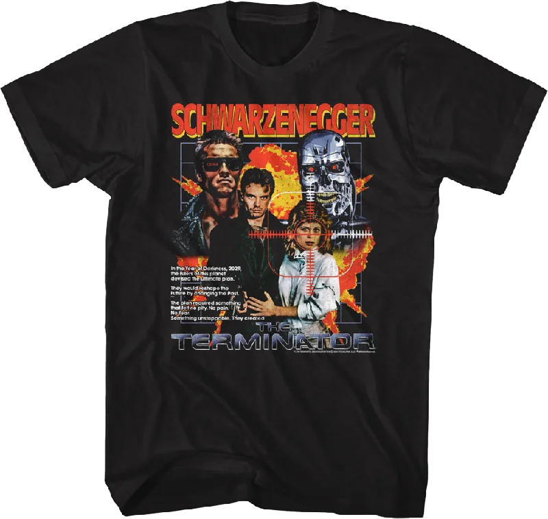 Cast Collage Terminator T-Shirt