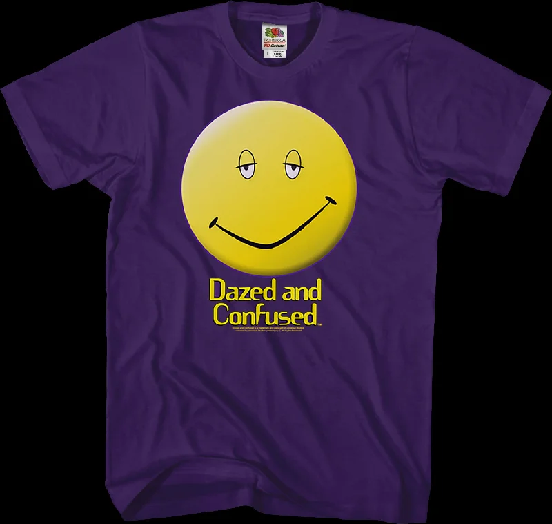 Smiley Face Dazed and Confused T-Shirt