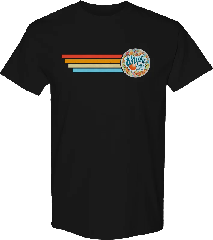 Retro Stripes Dippin' Dots T-Shirt