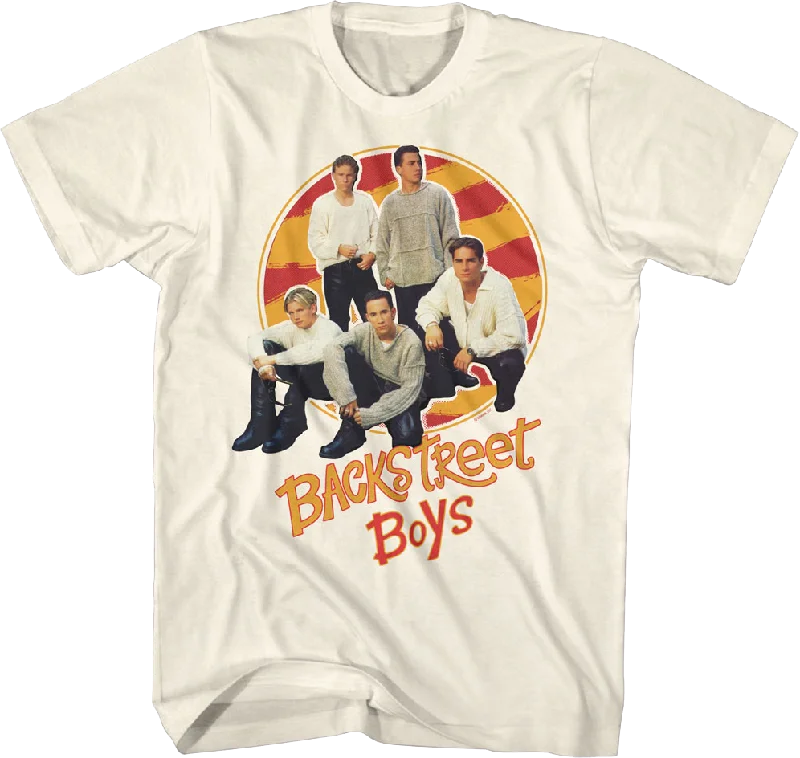 Striped Circle Backstreet Boys T-Shirt