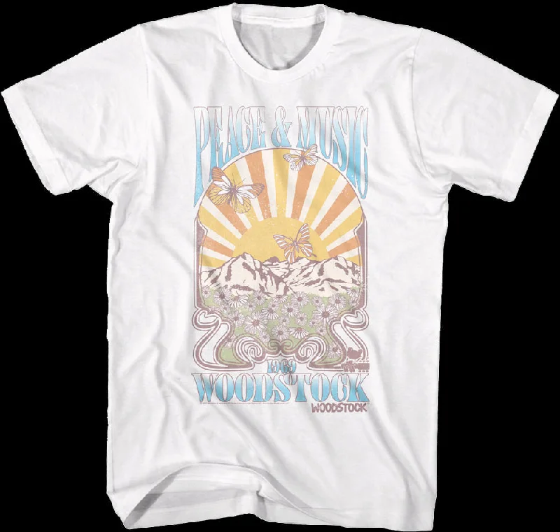 Peace & Music Woodstock T-Shirt