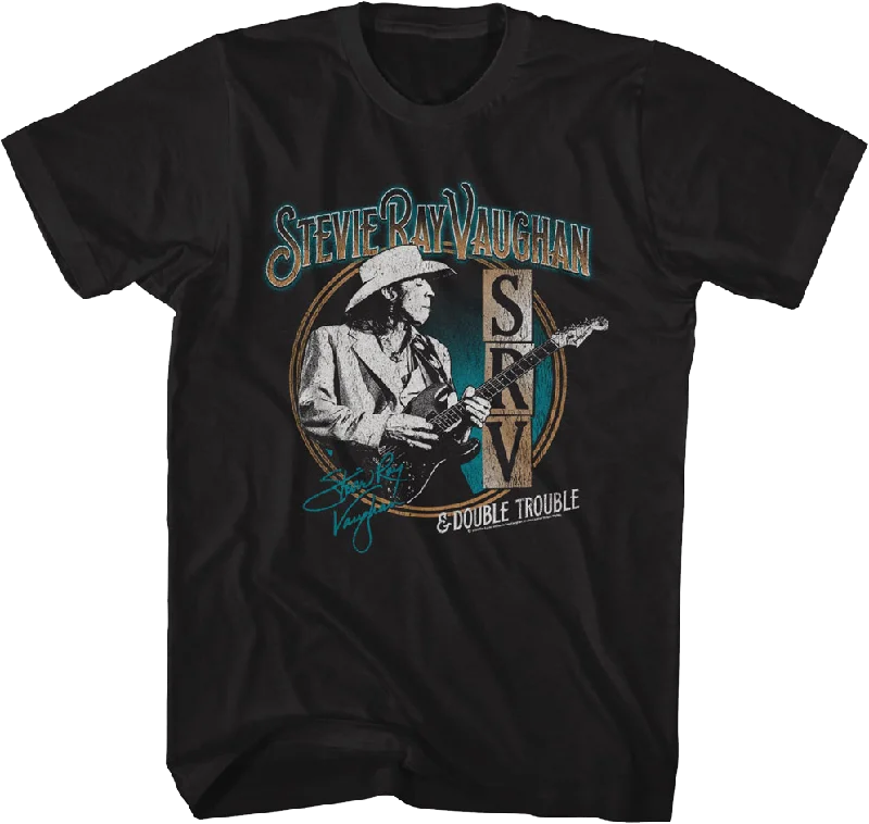 Vintage Circle Stevie Ray Vaughan & Double Trouble T-Shirt