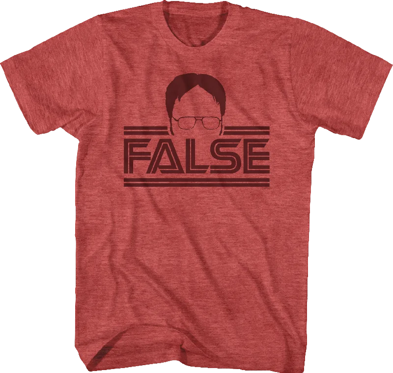 Dwight Schrute False The Office T-Shirt