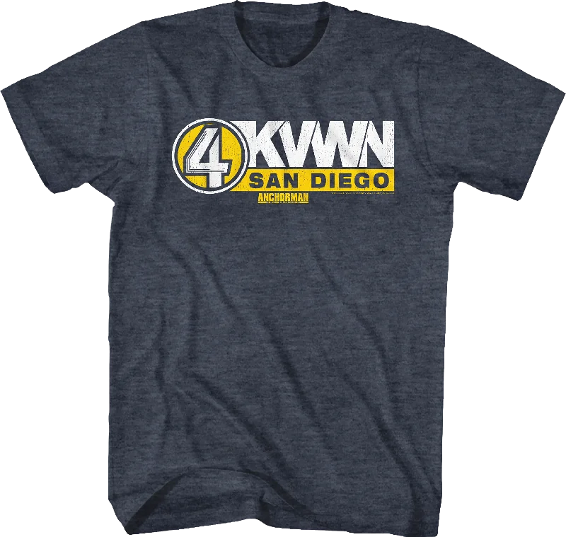 KVWN Logo Anchorman T-Shirt