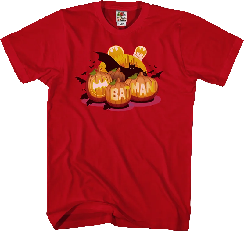 Batman Pumpkin Patch DC Comics T-Shirt