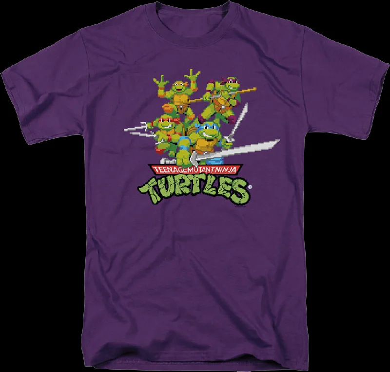 Video Game Heroes Teenage Mutant Ninja Turtles T-Shirt