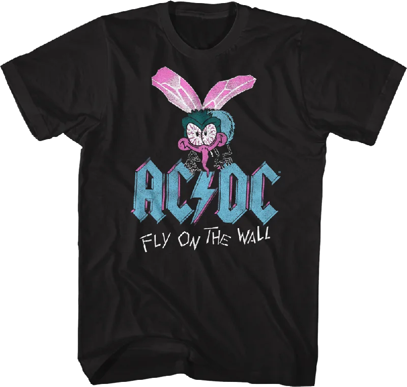 Fly On The Wall European Tour 1986 ACDC Shirt