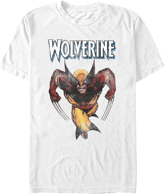 Wolverine Strike Pose Marvel Comics T-Shirt