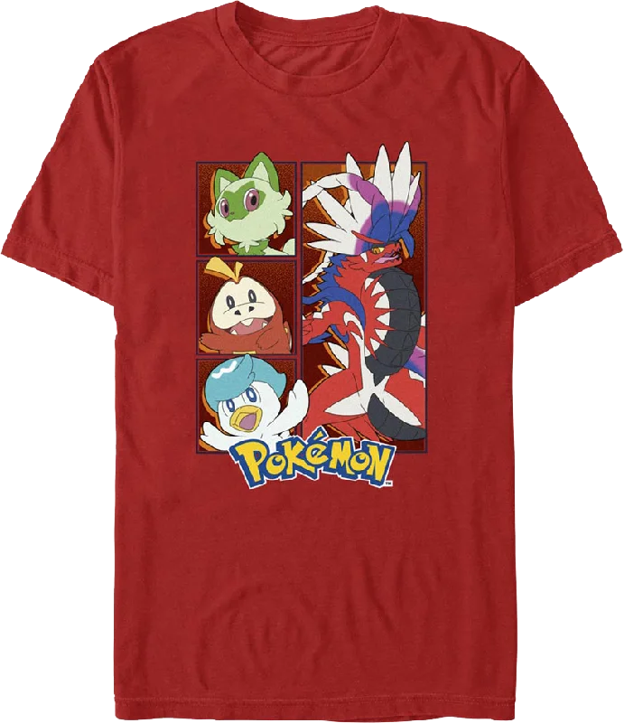 Koraidon Group Pokemon T-Shirt