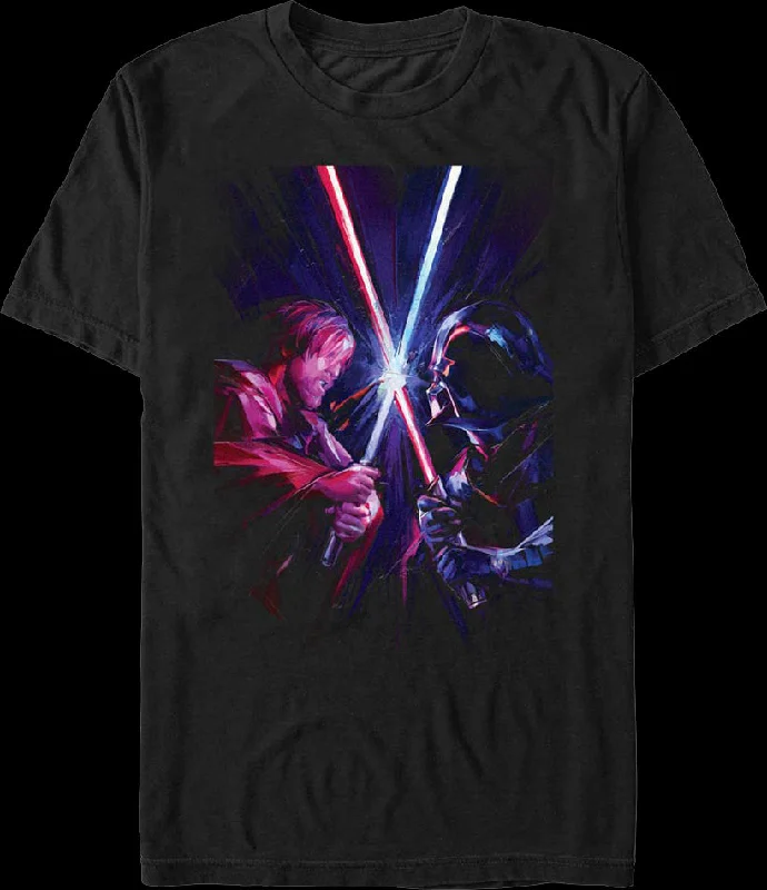 Obi-Wan Kenobi vs Darth Vader Star Wars T-Shirt