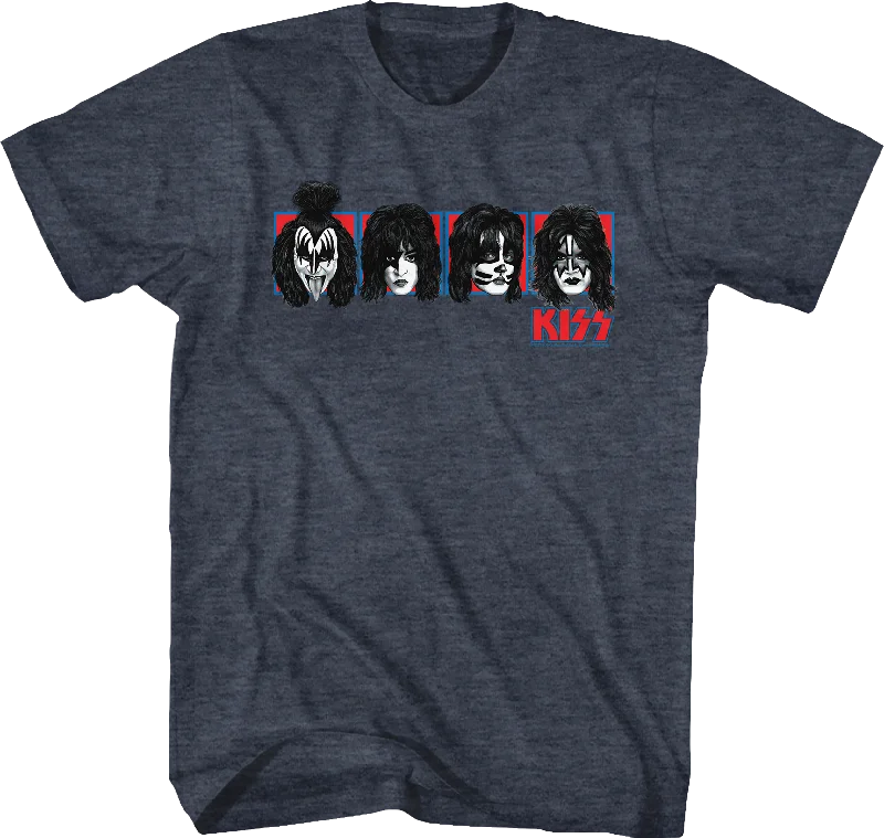 Painted Faces KISS T-Shirt