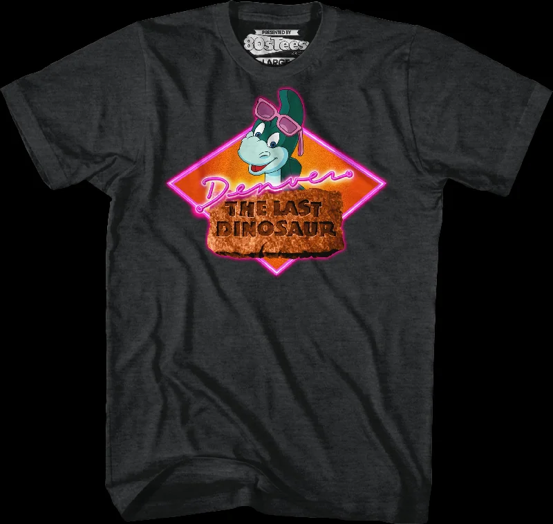 Neon Denver The Last Dinosaur T-Shirt