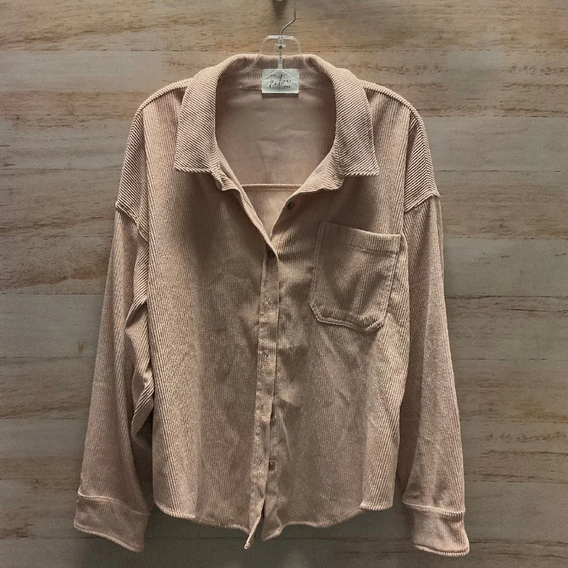 Jacket Shirt By The Native One In Pink, Size: M