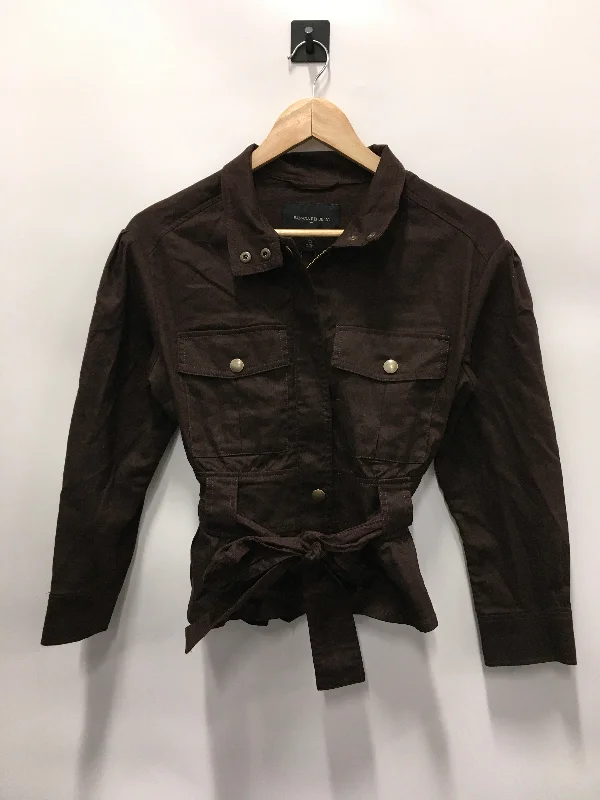 Brown Jacket Other Banana Republic, Size Petite   Xs