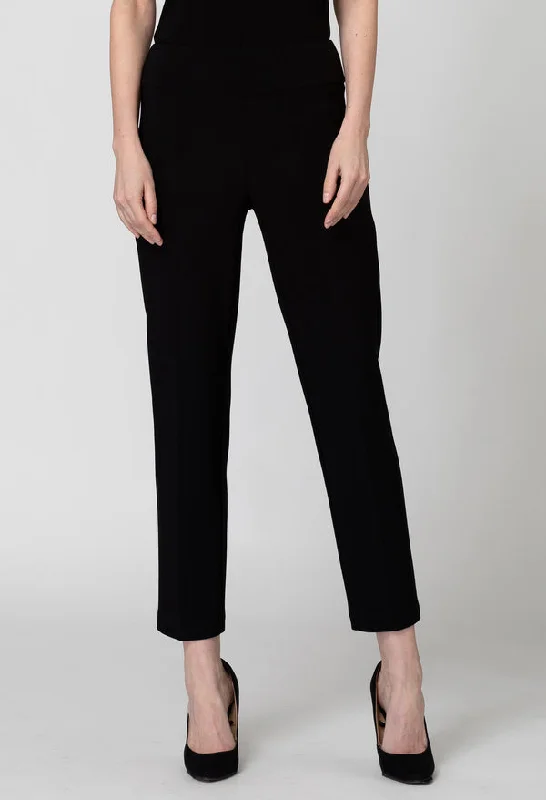 Pleated Front Cropped Pants