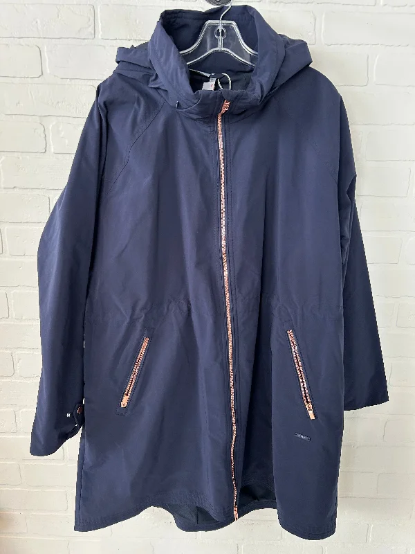 Jacket Windbreaker By Athleta In Blue, Size: Xs