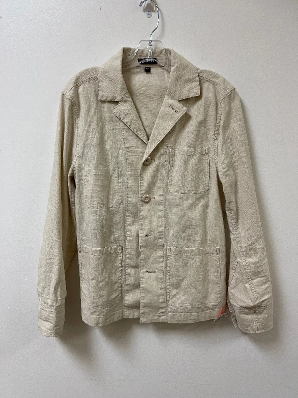 Jacket Other By Express In Cream, Size: S