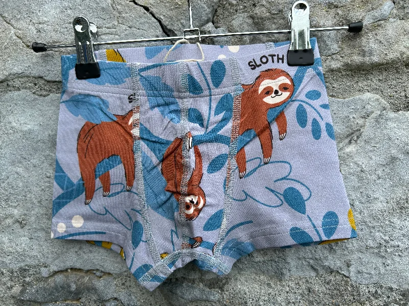 Sloth blue boxer shorts  18-24m (86-92cm)