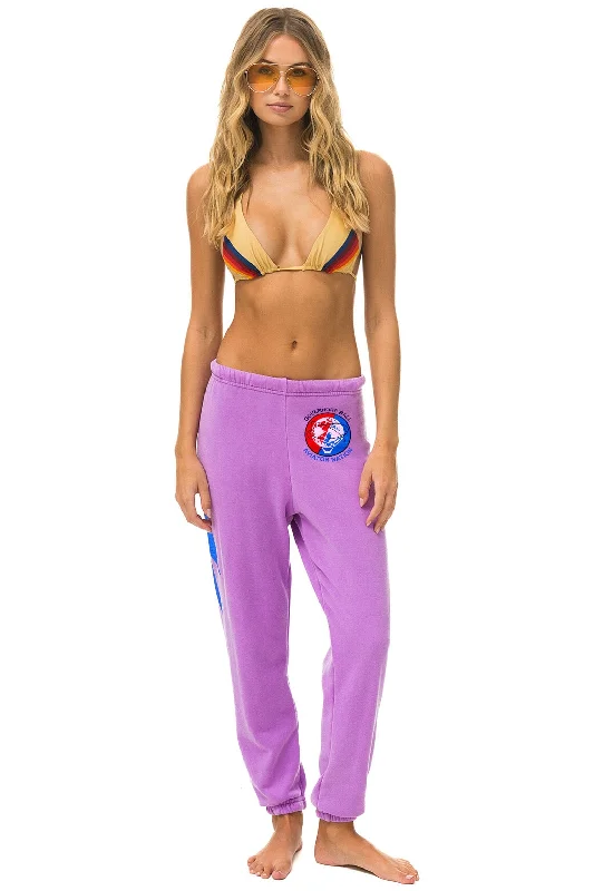 GOV BALL 2024 UNISEX SWEATPANTS - NEON PURPLE