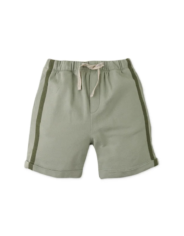 BOYS TONAL TRIMS KNIT SHORTS