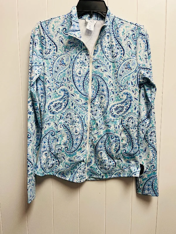 Jacket Other By Sigrid Olsen In Blue, Size: S