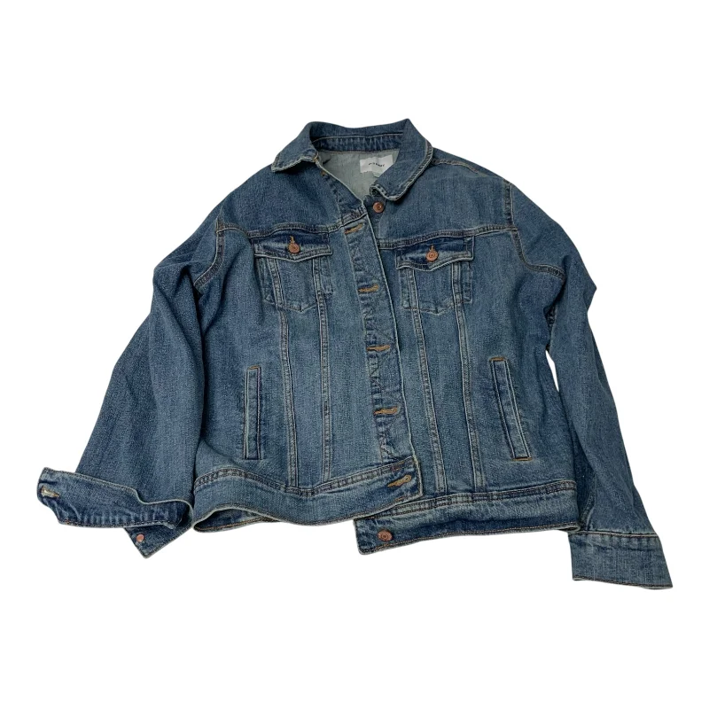 Jacket Denim By Old Navy In Blue Denim, Size: 1x