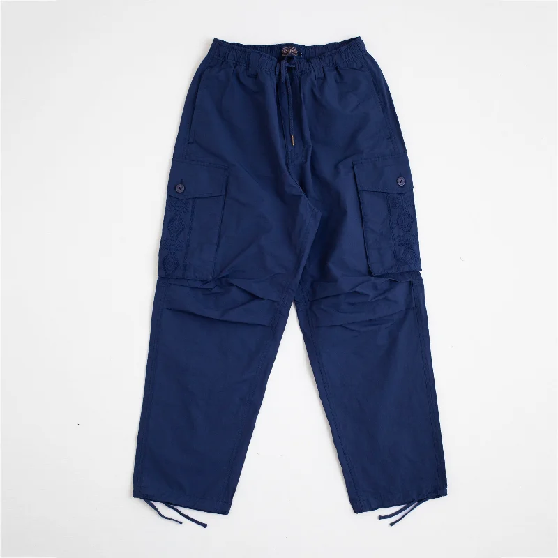 PARACHUTE CARGO PANTS - NAVY