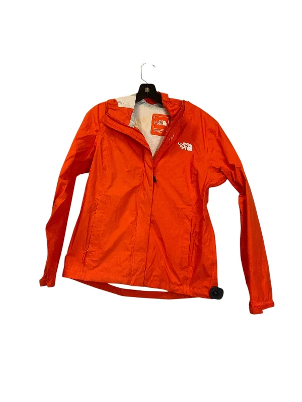 Jacket Designer By The North Face In Orange, Size: M