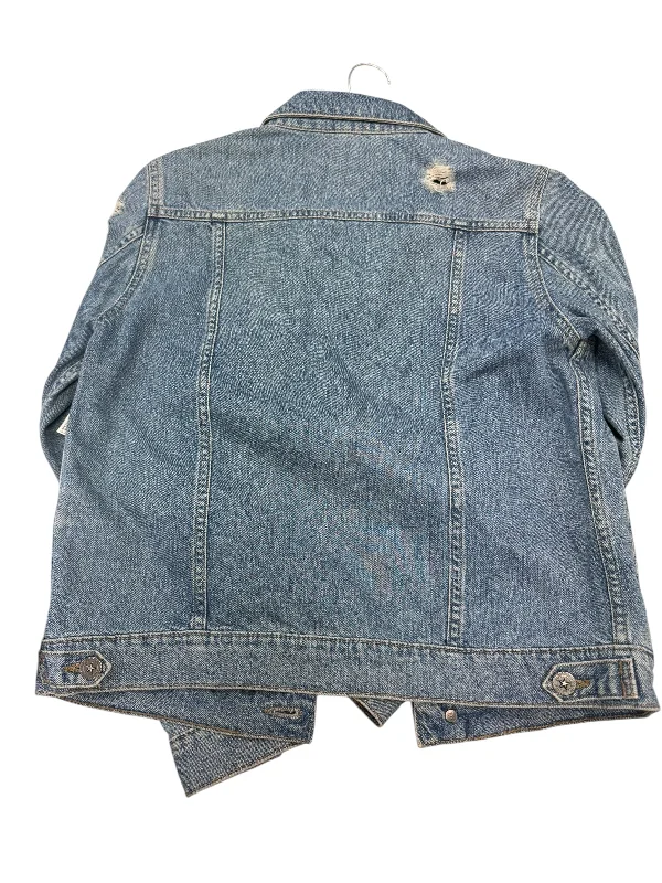 Jacket Denim By Dl1961 In Blue Denim, Size: S